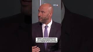 'You do not want to continue to face a guy that's been dealing' Derek Jeter on Kevin Gausman #mlb