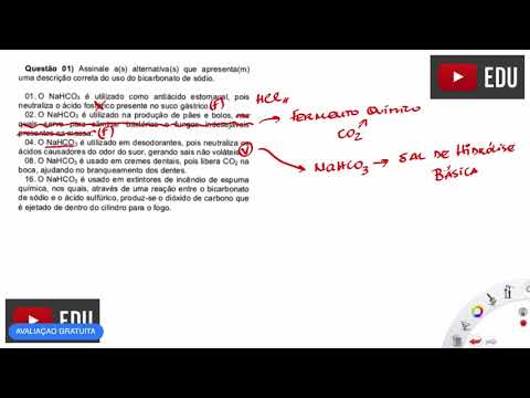 Exercícios de Fixação - Sais - Questão 01