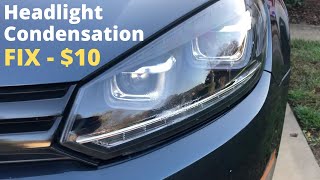 Permanently Fix Headlight Condensation for $10