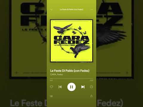 Le feste di Pablo (CARAfeat: FEDEZ)