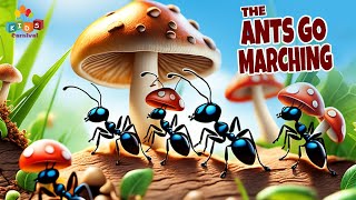 Ants Go Marching Song I Sing Along Rhymes And Songs For Kids I Kids Video For Kids