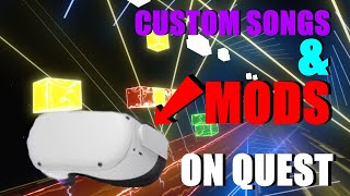 How To Get CUSTOM SONGS & MODS on Oculus Quest Beat Saber 1.24.0 in Under 5 Minutes (August 2022)