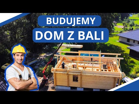 Montaż domu z bali UNIHAUS - zobacz krok po kroku jak w 22 dni powstaje dom z drewna ⚒️🏡