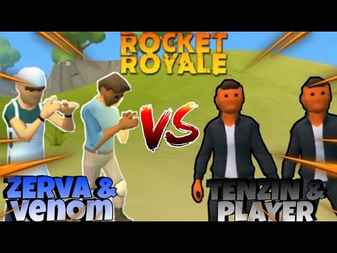 Rocket Royale - Zerva & Venom VS Tenzin & Player - 100% Insane. Prod. By @Shuno12