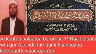 Download lagu Akkaataa salaataa barumsa 19ffaa salaata witrii,jumu'aa,iida fi janaazaa keessaatti waan qaraan. mp3