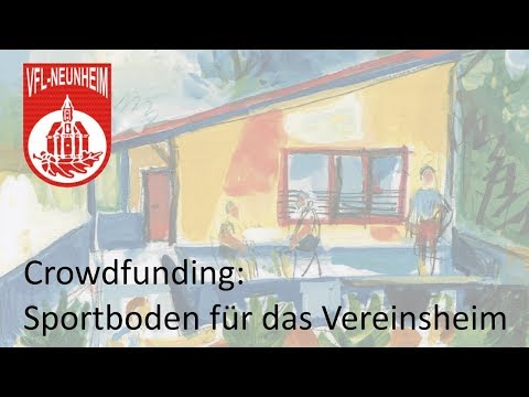 Crowdfunding: Sportboden für das Vereinsheim