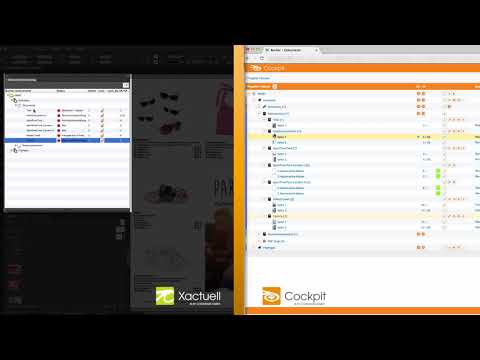 Xactuell Cockpit InDesign Database Publishing - Struktur