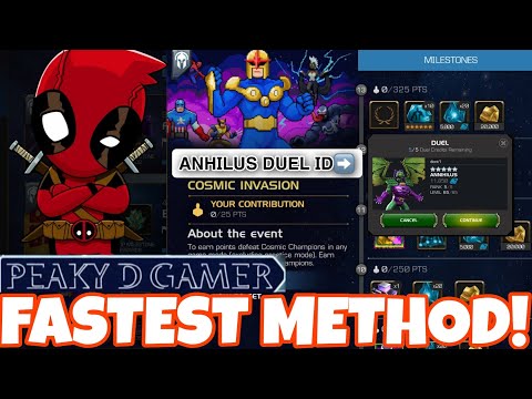 STOP WASTING TIME 🛑 ! FASTEST WAY TO FINISH COSMIC INVASION OBJECTIVES 🔥 MCOC EASY POINTS GUIDE  !!!