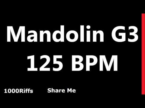 Mandolin Metronome G3 : 125 BPM
