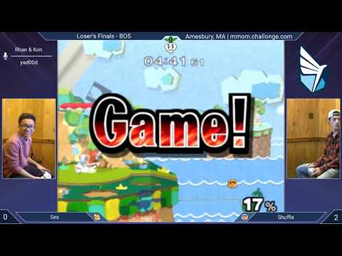 MMOM147 SSBM - Ses (Fox) vs. Shuffle (Ice Climbers) - Melee LF