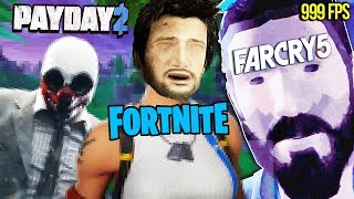 ОЧЕНЬ НИЗКАЯ ГРАФИКА В FORTNITE, PAYDAY 2, FAR CRY 5 - ПОВЫШЕНИЕ FPS!