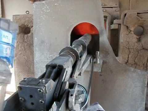 Industrial Kiln Gun shooting