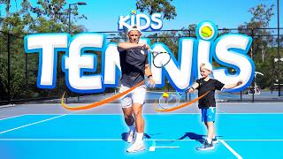 Teach Your Kids Tennis: The Essential Basics