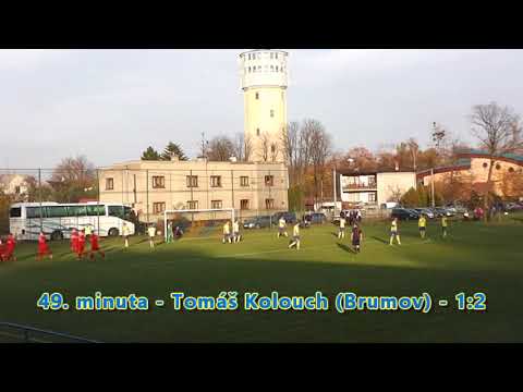FK Bospor Bohumín - FC ELSEREMO Brumov 2:3 (1:1)