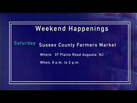Sussex, NJ Weekend Happenings