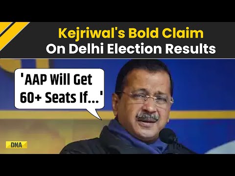 Delhi Election 2025: Kejriwal Predicts Delhi Election Result; 'AAP May Get More Than 60 Seats If...'
