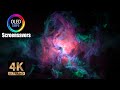 Nebulas Screensaver 10 Hours 4K OLED Safe