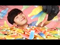 ENG SUB Chewy Colorfully NIK L NIP Wax Bottle Candy Eating Mukbang Korean ASMR 후니 Hoony Eatingso