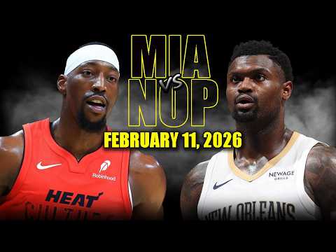Miami Heat vs New Orleans Pelicans Full Game Highlights – February 11, 2026 | NBA Season