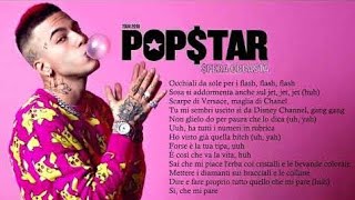 Testo Popstar SferaEbbasta