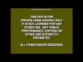 FBI WARNING BROWN SCREENS