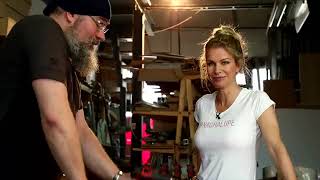 Rubrika Urob si sám z relácie Na chalupe - Jeseň 2019 č.23 Svietidlo z rebríka