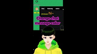 Change chat message color YouTube video image