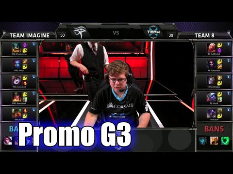 Imagine vs Team 8 | Game 3 Promotion Tournament for S6 NA LCS Spring 2016 | IMG vs T8 G3 Promo