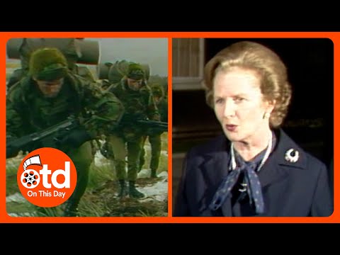 1982: Falklands War - British Troops Retake South Georgia
