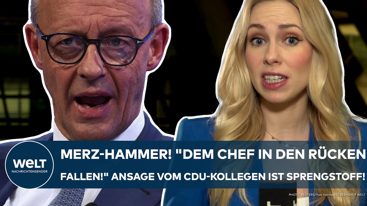 MERZ: Migrationshammer! "Dem Chef in den Rücken fallen!" Ansage eines CDU-Kollegen ist Sprengstoff