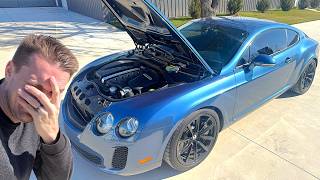 I Bought a $300,000 Bentley Continental Supersports for 90% Off, But It Goes Into Limp Mode