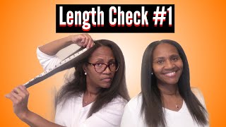 Length Check! Healthy Natural Hair Over 50