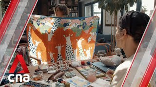 Meet two sisters who left their corporate jobs to design silk scarves | Remarkable Living