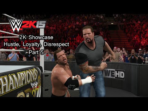 WWE 2K15 (PS4) 2K Showcase Hustle, Loyalty, Disrespect Walkthrough Part 5