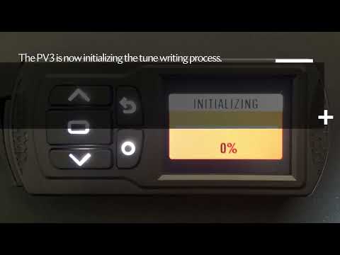 Initial install of the Dynojet Power Vision 3 Presentation