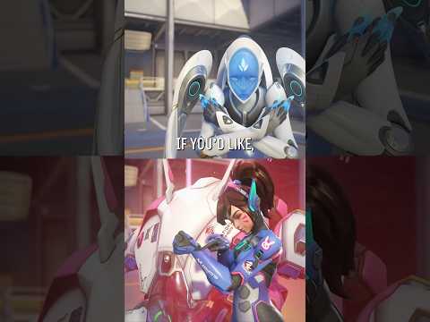 Echo and Dva interaction - Overwatch 2