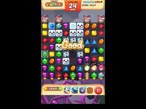 Jewel Match King Level 404 - Walkthrough ( No Booster )