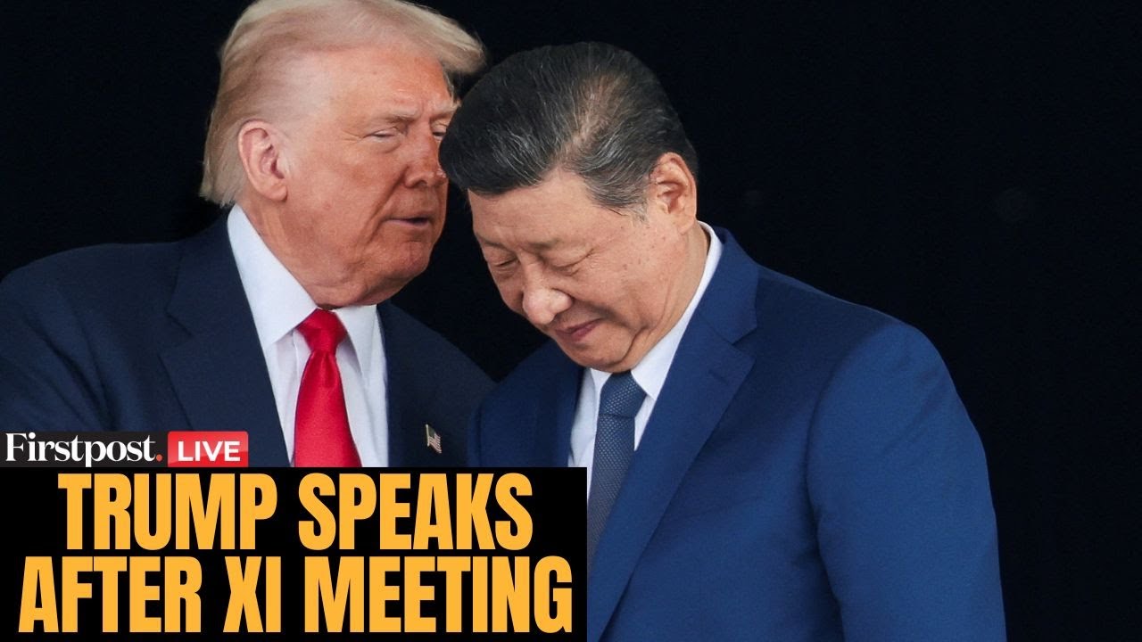 Trump-XI Meeting LIVE: Donald Trump Speaks to Media After High-Stakes Talks with Xi Jinping | N18G