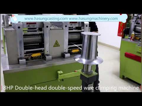 HS-D8HP 8HP Double Head Electric Wire Rolling Mill (Double Speed)