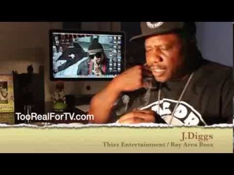 J-DIGGS - 20 MINUTE INTERVIEW ABOUT MAC DRE, THIZZ AND LIFE - RAPBAY.COM