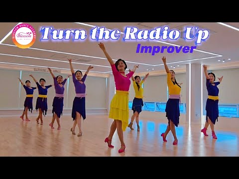 Turn the Radio Up Line dance/Improver/턴 더 레디오 업 라인댄스 