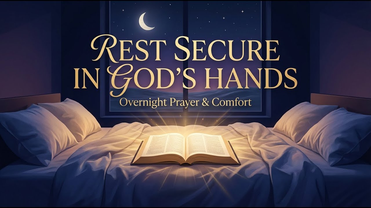 Listen & Pray Before You Sleep | Peaceful Prayers For Sleep To Bless Your Night!