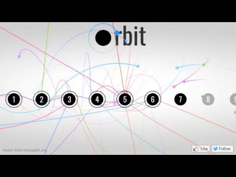 Orbit - Playing with Gravity: drunk physics