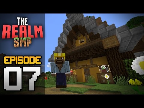 Realms Multiplayer Survival Ep. 7 - MY FIRST STORE! BOOKSTORE BUILD! - Minecraft PE (Pocket Edition)