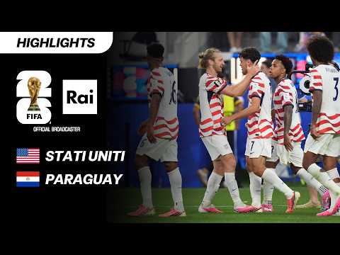 USA - Paraguay 4-1: Highlights | Mondiali di Calcio FIFA 2026