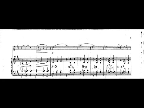 R. Drigo - Valse bluette  With Sheet Music (violin+piano)