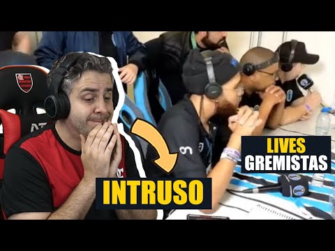 (INTRUSO) INVADINDO as LIVES GREMISTAS! Grêmio 0 x 2 Flamengo HUAUAHAUHAUAUHUAHUAH