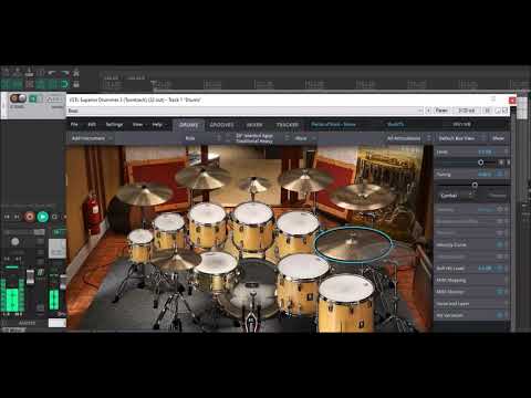 Superior Drummer 3 Rush75 (Fields Of Rock SDX) Free Preset Download