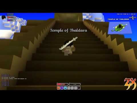 Cube World Playthrough Part 4 - Exploring A Temple! [Temple Of Thaldara]