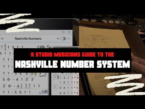 A Studio Musicians Guide to The Nashville Number System